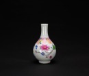 A Chinese Porcelain An Enameled “Florals” Vase, - 9