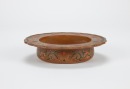 A Chinese Lacqure Carved And Painted ‘Flowers And Dragons’ Bowl - 6