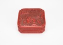 A Chinese Cinnabar Lacquer Carved