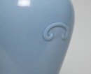 Qing Kangxi And Of PeriodA Prunus Vase In The Sky Blue Glaze - 8