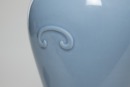 Qing Kangxi And Of PeriodA Prunus Vase In The Sky Blue Glaze - 9