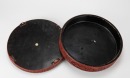 A Chinese Cinnabar Lacquer Carved ‘Eight Immortals’ Round Box And Cover. (Qing Dynasty) - 2