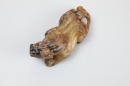 A Chinese Yellow Jade Figure Of Mythical Beast - 3