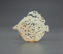 A Chinese White Jade Carved Phoenix Pendant (Han Dynasty) - 3