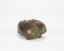 A Chinese Green Jade Figure Of A Recumbent Lion (Song/Ming) - 3