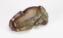 A Chinese Green Jade Figure Of A Recumbent Lion (Song/Ming) - 7