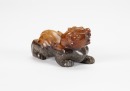 A Chinese Yellowish Jade Figure Of Mythical Beast (Han Dynasty) - 3