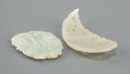 A Chinese White Jade Carved ‘Fu, Lu, Shu’ And Jadeite Paendat - 5