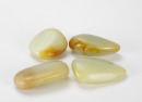 A Group of Chinese Green White Hetian Jade Pebble (4 Pcs) - 4