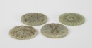 A Group Of Four Chinese Green Jade Carved Pendant (4 pcs) (Republic Period) - 3