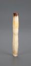 A Chinese White Jade Tube Carved CicadaWestern Zhou - 2