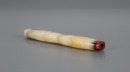 A Chinese White Jade Tube Carved CicadaWestern Zhou - 5