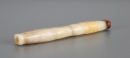 A Chinese White Jade Tube Carved CicadaWestern Zhou - 6