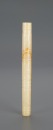 A Chinese White Jade Tube Carved Eight Cicada - 4