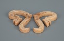 A Pair Of Chinese Yellowish Jade Carved ‘Dragon ’ Pendants (Warring States Period) - 5