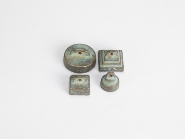 A Group Of Four Chinese Zodiac Bronze Seal