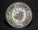 A Set Of Eight Chinese Famille - Rose Glazed Flowers Porcelain Plates. - 4