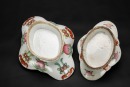 A Two Chinese Famille Glazed ‘Flowers And Figur’ Dishes (Late Qing) - 2