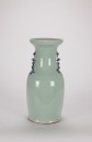 A Chinese Green Ground Blue ‘Phoenix’ Vase - 3