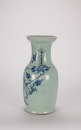 A Chinese Green Ground Blue ‘Phoenix’ Vase - 4