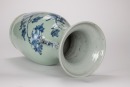 A Chinese Green Ground Blue ‘Phoenix’ Vase - 5