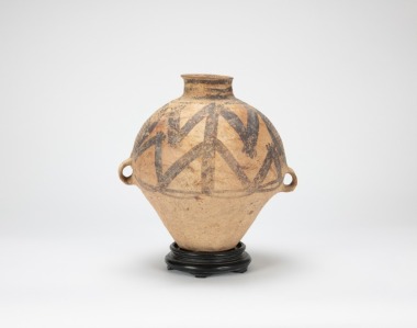 Chinese Painted Ceramic JarNeolithic Majia Yao (Bc. 3300 - Bc. 2100)