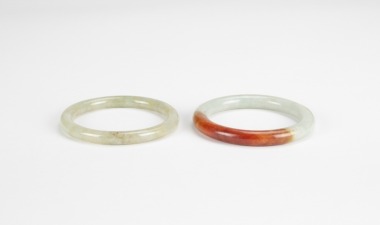 Two Jadeite Bangle (2 Pcs) (Republic Period)