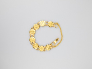 A 24k Gold ‘Shou’ Bracelet