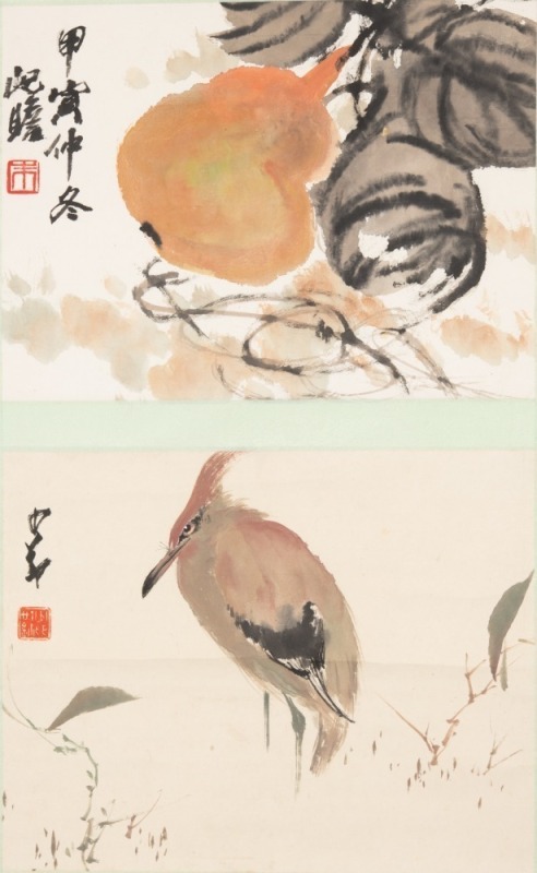 Zhu Qizhan(1892-1996) , Zhao Shao Ang(1905-1998)