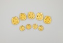 Five 24k Gold Molded ‘Shou’ Pendants - 2