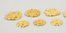 Five 24k Gold Molded ‘Shou’ Pendants - 3