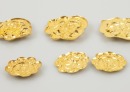 Five 24k Gold Molded ‘Shou’ Pendants - 5