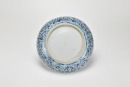 A Chinese Blue And White ‘Intrlocking Flowers Wave Beast’ Dish (Ming Dynasty) - 2