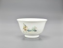 A Chinese Famille-Glazed ‘Figure’ Cup - 4