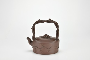 A Chinese Zisha Teapot. (With Rat Mark)