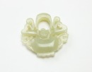 A Group Of Three Chinese Celadon White Jade Pendant - 8