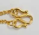 Two 24k Gold Chain Necklace - 6