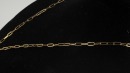 A Four 14k Gold Chain Necklace and One Pendant - 3