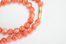 A Set Of Coral Necklace, Bracelet And Earring - 3