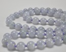 A Lavender Jadeite Beads Necklace - 7