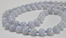 A Lavender Jadeite Beads Necklace - 8