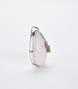 A Lavender Jadeite Pear Shape Pendant - 2