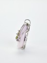 A Lavender Jadeite Pear Shape Pendant - 4