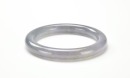 A Semi-Translucent Lavender Jadeite Bangle - 5