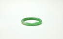 A Semi-Translucent Green Jadeite Bangle - 3