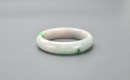 A Green And Light Lavender Jadeite Bangle - 7