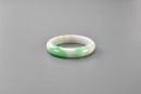 An Apple Green Jadeite Bangle - 3