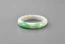 An Apple Green Jadeite Bangle - 4