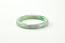 A Green Jadeite Bangle - 4