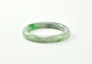 A Green Jadeite Bangle - 6